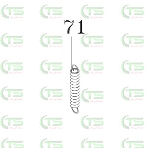71 TA-071 Return Spring (تسمه کش)